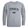 thumbnail image 1 of W Republic 564-316-HGY-01 Ithaca College Womens Mom Crewneck T-Shirt, Heather Gray - Small, 1 of 1