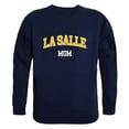 thumbnail image 1 of W Republic 564-322-NVY-03 La Salle University Womens Mom Crewneck T-Shirt, Navy - Large, 1 of 1