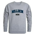 thumbnail image 1 of W Republic 564-342-HGY-01 Millikin University Womens Mom Crewneck T-Shirt, Heather Gray - Small, 1 of 1