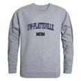 thumbnail image 1 of W Republic 564-410-HGY-04 Women Wisconsin Platteville Pioneers Mom Crewneck Fleece, Heather Grey - Extra Large, 1 of 1