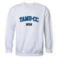thumbnail image 1 of W Republic 564-430-WHT-01 Women Texas A&M Corpus Christi Islanders Mom Crewneck Fleece, White - Small, 1 of 1