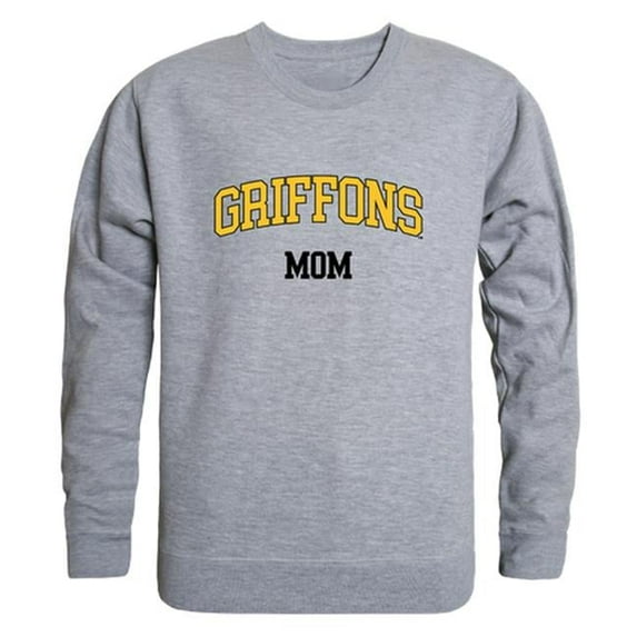 W Republic 564-439-HGY-05 Women Missouri Western State University Griffons Mom Crewneck Fleece, Heather Grey - 2XL