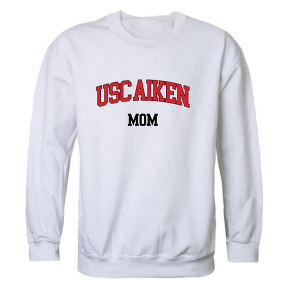 W Republic 564-485-WHT-02 University of Southern California Aiken Pacers Mom Crewneck Sweatshirt, White - Medium