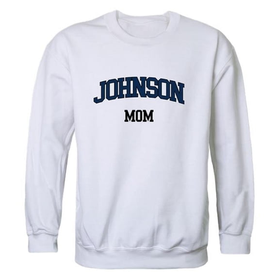 W Republic 564-559-WHT-04 Northern Vermont University Badgers Mom Crewneck Sweatshirt, White - Extra Large