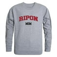 thumbnail image 1 of W Republic 564-575-HGY-03 Ripon College Red Hawks Mom Crewneck Sweatshirt, Heather Grey - Large, 1 of 1