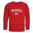thumbnail image 1 of W Republic 564-607-RED-04 Winston-Salem State University Rams Mom Crewneck Sweatshirt, Red - Extra Large, 1 of 1