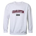 thumbnail image 1 of W Republic 564-630-WHT-01 University of Charleston Golden Eagles Mom Crewneck Sweatshirt, White - Small, 1 of 1