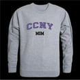 thumbnail image 1 of W Republic 564-633-HGY-04 City College of New York Beavers Mom Crewneck Sweatshirt, Heather Grey - Extra Large, 1 of 1