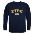 thumbnail image 1 of W Republic 564-639-NVY-01 East Texas Baptist University Tigers Mom Crewneck Sweatshirt, Navy - Small, 1 of 1