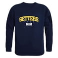 thumbnail image 1 of W Republic 564-725-NVY-05 Pace University Setters Mom Crewneck Sweatshirt, Navy - 2XL, 1 of 1