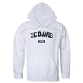 thumbnail image 1 of W Republic 565-161-WHT-02 Women California Davis Aggies Mom Hoodie, White - Medium, 1 of 1