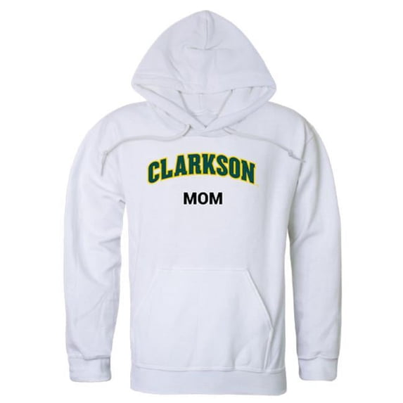 W Republic 565-281-WHT-05 Women Clarkson Golden Knights Mom Hoodie, White - 2XL