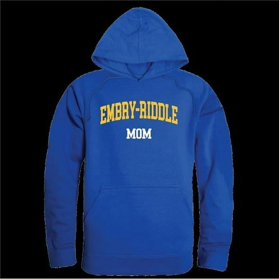 W Republic 565-298-RL2-03 Embry-Riddle Aeronautical University Eagles Mom Hoodie, Royal - Large