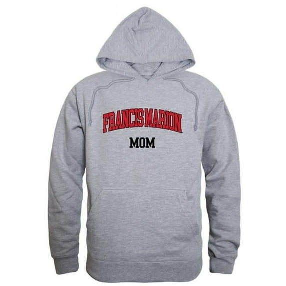 W Republic 565-306-HGY-04 Women Francis Marion Patriots Mom Hoodie, Heather Grey - Extra Large