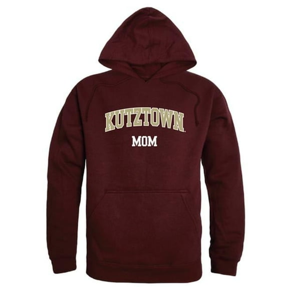 W Republic 565-321-MAR-01 Kutztown University Womens Mom Hoodie, Maroon - Small