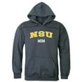 thumbnail image 1 of W Republic 565-350-HCH-04 Norfolk State University Womens Mom Hoodie, Heather Charcoal - Extra Large, 1 of 1