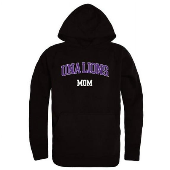 W Republic 565-351-BK2-04 University of North Alabama Lions Mom Hoodie, Black - Extra Large