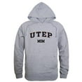 thumbnail image 1 of W Republic 565-434-HGY-01 Women Utep Miners Mom Hoodie, Heather Grey - Small, 1 of 1