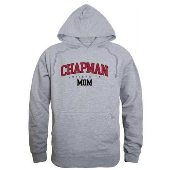 W Republic 565-629-HGY-01 Chapman University Panthers Mom Hoodie, Heather Grey - Small