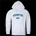 thumbnail image 1 of W Republic 565-734-WHT-01 Assumption University Greyhounds Mom Hoodie, White - Small, 1 of 1