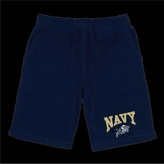 W Republic 567-136-NV2-01 United States Naval Academy Midshipmen Premium Shorts, Navy - Small