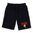 thumbnail image 1 of W Republic 567-301-BLK-02 Men Ferris State Bulldogs Premium Shorts, Black - Medium, 1 of 2