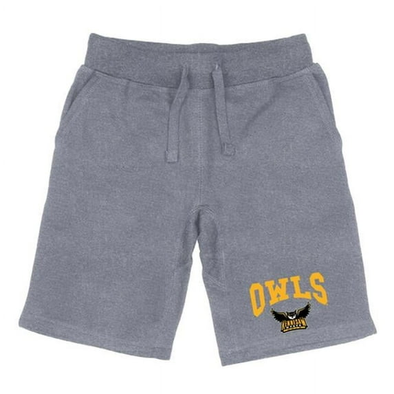 W Republic 567-320-HGY-02 Men Kennesaw State Owls Premium Shorts, Heather Grey - Medium