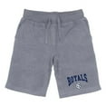 thumbnail image 1 of W Republic 567-573-HGY-01 Queens University of Charlotte Royals Premium Shorts, Heather Grey - Small, 1 of 1