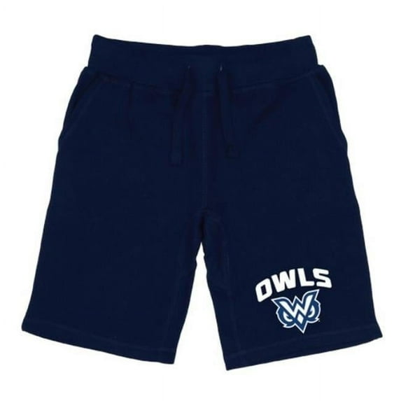 W Republic 567-722-NVY-04 Mississippi University for Women Premium Shorts, Navy - Extra Large