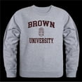 thumbnail image 1 of W Republic 568-106-HGY-03 Brown University Bears Seal Crewneck Sweatshirt, Heather Grey - Large, 1 of 1