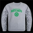 thumbnail image 1 of W Republic 568-141-HGY-01 University of North Dakota Fighting Hawks Seal Crewneck Sweatshirt, Heather Grey - Small, 1 of 1