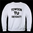 thumbnail image 1 of W Republic 568-153-WHT-04 Towson University Tigers Seal Crewneck Sweatshirt, White - Extra Large, 1 of 1
