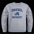 thumbnail image 1 of W Republic 568-215-HGY-02 Drexel University Dragons Seal Crewneck Sweatshirt, Heather Grey - Medium, 1 of 1