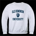 thumbnail image 1 of W Republic 568-228-WHT-05 Old Dominion University Monarchs Seal Crewneck Sweatshirt, White - 2XL, 1 of 1