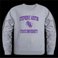 thumbnail image 1 of W Republic 568-238-HGY-03 Stephen F. Austin State University Lumberjacks Seal Crewneck Sweatshirt, Heather Grey - Large, 1 of 1
