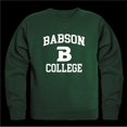 thumbnail image 1 of W Republic 568-263-FOR-02 Babson College Beavers Seal Crewneck Sweatshirt, Forest Green - Medium, 1 of 1