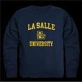 thumbnail image 1 of W Republic 568-322-NVY-01 La Salle University Explorers Seal Crewneck Sweatshirt, Navy - Small, 1 of 1