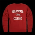 thumbnail image 1 of W Republic 568-362-RED-05 Polk State College Eagles Seal Crewneck Sweatshirt, Red - 2XL, 1 of 1