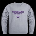 thumbnail image 1 of W Republic 568-405-HGY-05 Western Illinois University Leathernecks Seal Crewneck Sweatshirt, Heather Grey - 2XL, 1 of 1