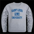 thumbnail image 1 of W Republic 568-428-HGY-02 Saint Louis University Billikens Seal Crewneck Sweatshirt, Heather Grey - Medium, 1 of 1