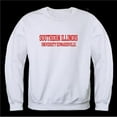 thumbnail image 1 of W Republic 568-429-WHT-05 Southern Illinois University Edwardsville Cougars Seal Crewneck Sweatshirt, White - 2XL, 1 of 1