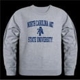 thumbnail image 1 of W Republic 568-470-HGY-03 North Carolina A&T State University Aggies Seal Crewneck Sweatshirt, Heather Grey - Large, 1 of 1