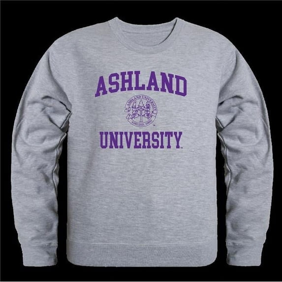 W Republic 568-476-HGY-05 Ashland University Eagles Seal Crewneck Sweatshirt, Heather Grey - 2XL