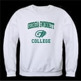 thumbnail image 1 of W Republic 568-493-WHT-01 Georgia Gwinnett College Grizzlies Seal Crewneck Sweatshirt, White - Small, 1 of 1