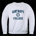 thumbnail image 1 of W Republic 568-580-WHT-02 Saint Marys University Gaels Seal Crewneck Sweatshirt, White - Medium, 1 of 1