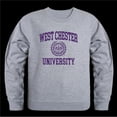 thumbnail image 1 of W Republic 568-603-HGY-05 West Chester University Rams Seal Crewneck Sweatshirt, Heather Grey - 2XL, 1 of 1