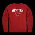 thumbnail image 1 of W Republic 568-604-RED-05 Western Colorado University Mountaineers Seal Crewneck Sweatshirt, Red - 2XL, 1 of 1