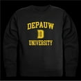 thumbnail image 1 of W Republic 568-636-BLK-05 DePauw University Tigers Seal Crewneck Sweatshirt, Black - 2XL, 1 of 1