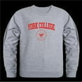 thumbnail image 1 of W Republic 568-685-HGY-02 York College Cardinals Seal Crewneck Sweatshirt, Heather Grey - Medium, 1 of 1
