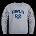 thumbnail image 1 of W Republic 568-722-HGY-05 Mississippi University for Women Owls Seal Crewneck Sweatshirt, Heather Grey - 2XL, 1 of 1
